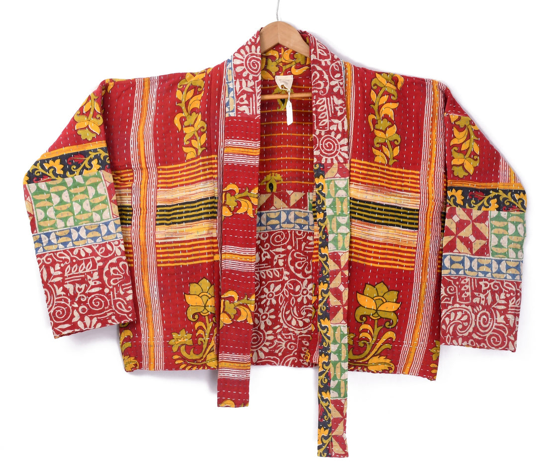 Kantha Jacket - Short - 1283