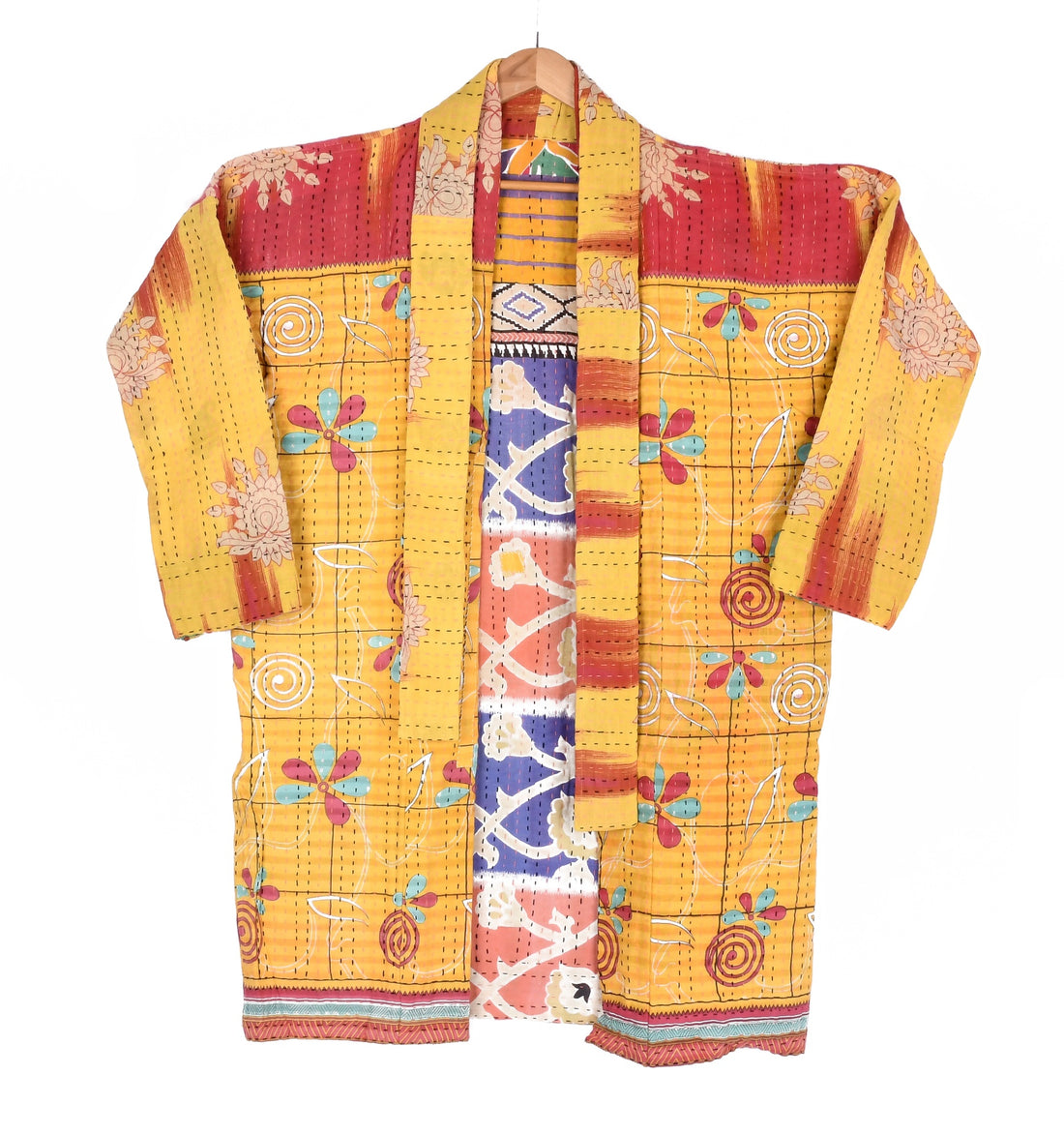 Kantha Jacket - Long - 1149