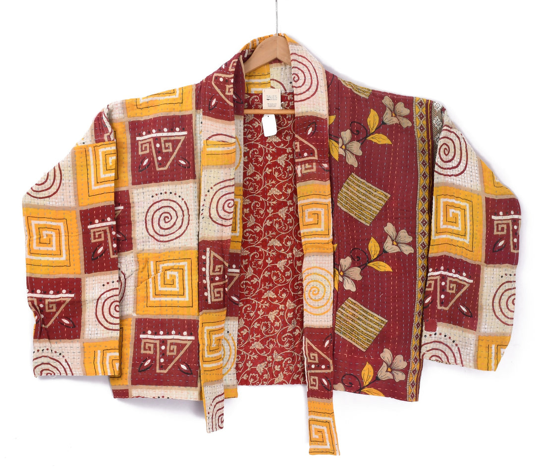 Kantha Jacket - Short - 1164