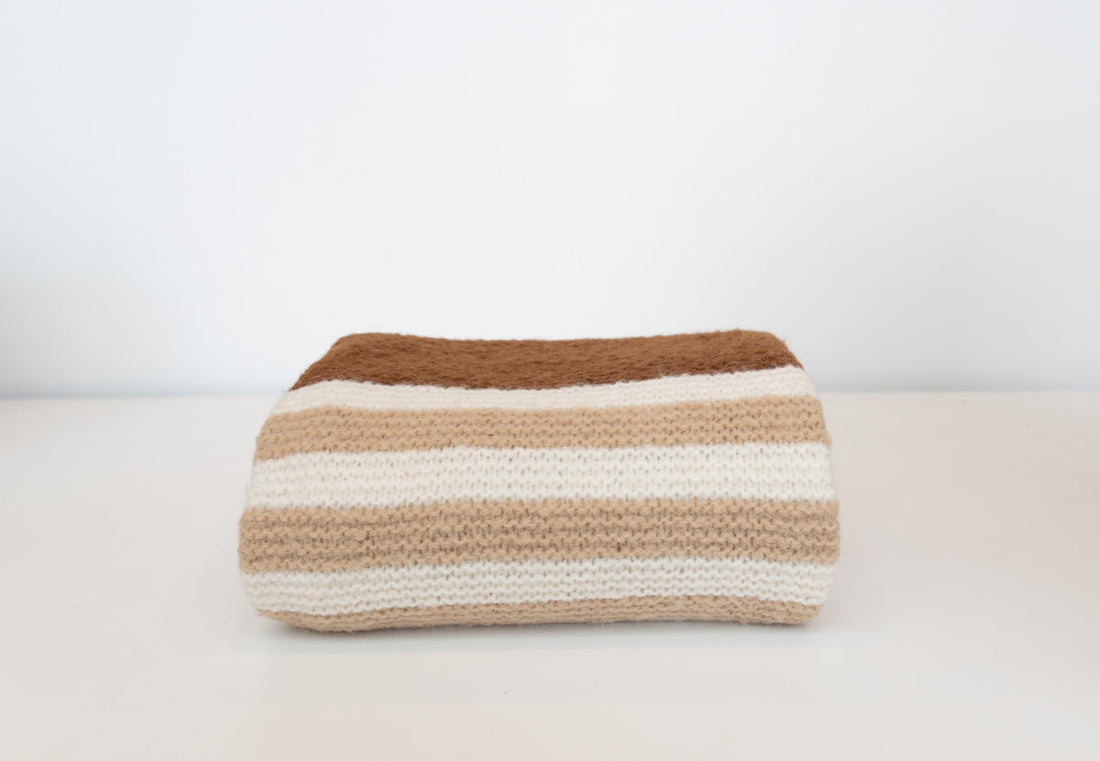 Alpaca Blanket Conchita Brown (150x163cm)